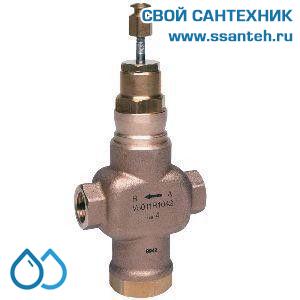 10109 Honeywell, V5011S1005 Клапан двухходовой (проходной) муфтовый, PN16, DN15, Kvs 0.63, 170 °C
