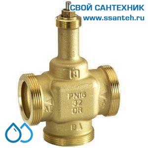 10207 Honeywell, V5833A2076 Клапан трехходовой регулирующий резьбовой, PN16, DN25, Kvs 4, 6.5мм, 2…120 °C