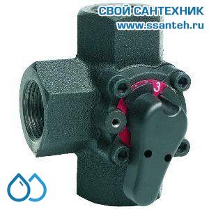 10268 Honeywell V5433A1056 Клапан трехходовой поворотный муфтовый, PN6, DN32, Kvs 16, 2…110 °C