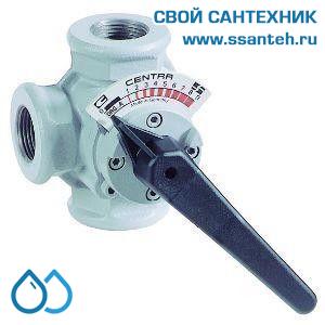 10281 Honeywell DR20GMLA Клапан трехходовой поворотный муфтовый, PN6, DN20, Kvs 6.3, 2…130 °C