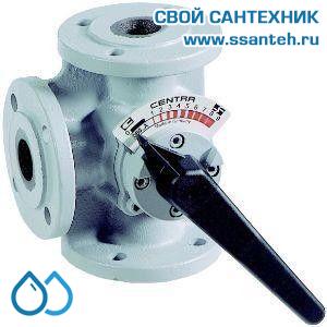 10294 Honeywell DR150GFLA Клапан трехходовой поворотный фланцевый, PN6, DN150, Kvs 630, 2…130 °C