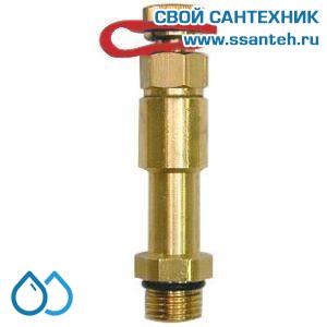 14490 HERZ, 1028412 Клапан измерительный для Штремакс, удлиненный, красный