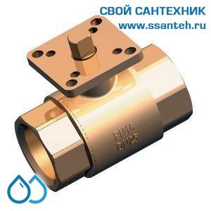 14538 HERZ 1211712 Кран двухходовой регулирующий равнопроцентный без руч.управ., РN 40, 3/4", Kvs 8 м3/час, 110°С, без рукоятки