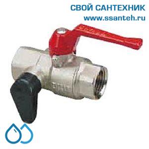 14731 HERZ, 1240203 Кран шаровой ВР-ВР 1" длин ручка дренаж