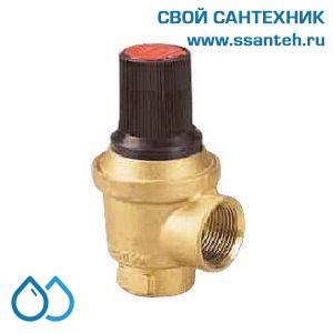 14808 HERZ 1268703 Клапан предохранительный сбросной для котлов и водонагревателей 0..110°С, DN 25 PN 8, до 200 кВт