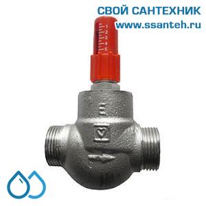 14952 HERZ 1400431 Клапан перепускной проходной, DN15, 3/4", наружная резьба
