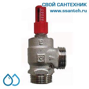 14955 HERZ 1400442 Клапан перепускной угловой, DN20, 1", наружная резьба
