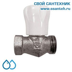 15330 HERZ, 1552371 Вентиль ручной GP 1/2" проходной без соединителя