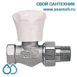 16026 HERZ 1682374 Клапан ручной радиаторный прямой, 1 1/4", Kvs 14 м3/час, PN 10 бар, 110°C, с точной предварительной настройкой.