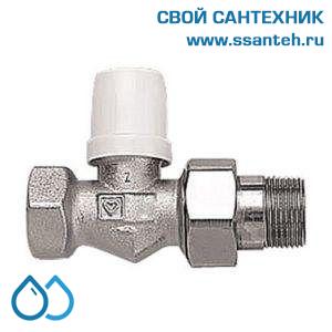 16029 HERZ 1682382 Клапан ручной радиаторный прямой, 3/4", Kvs 2,2 м3/час, PN 10 бар, 110°C, с точной предварительной настройкой.