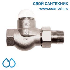 16178 HERZ 1772311 Клапан термостатический радиаторный прямой, 1/2", Kvs 5,1 м3/час, PN 10 бар, 120°C повышенной пропускной способности