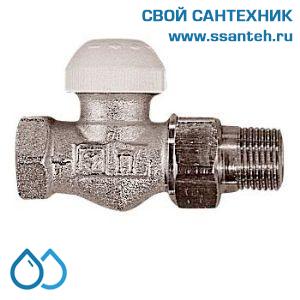 16192 HERZ 1772392 Клапан термостатический радиаторный прямой, 3/4", Kvs 1,9 м3/час, PN 10 бар, 120°C