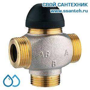 16285 HERZ 1776280 Клапан трехходовой смесительно-разделительный, DN10, 1/2", Кvs 1,6