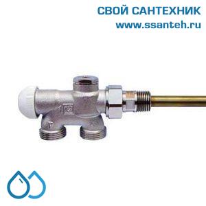 16297 HERZ 1776741 Узел термостатический одноточечный VTA-40 для однотрубных систем, 1/2", 290/11мм