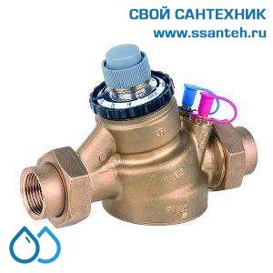 17920 Honeywell, V5004TY10323000 Регулятор расхода клапан Kombi-QM муфтовый, DN32, PN25, 120C, 35-400кПа, 0,3-3,0 м3/ч, 6,5 мм