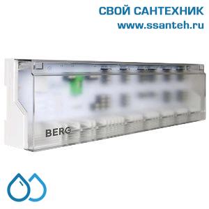 22100  BERG BC110S Центр коммутации термостатов и приводов с управлением котлом (насосом), 10 зон, 230В, 2А
