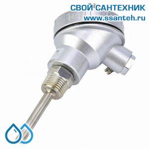 23431 ДТПК Датчик высокотемпературный, химически стойкий термопара, 0...+1100°C, М27, L=350/500 мм, керамика/сталь