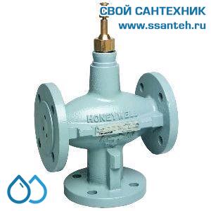 23467 Honeywell, XF125A220 Клапан трехходовой линейный смесительный фланцевый, PN6, DN125, Kvs 215.0, 38мм, 2…120 °C