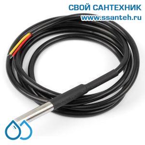 23674 PF20-65-5M Датчик температуры теплоносителя, IP65, NTC 20K, -40...+150°C, L=55 мм, d=6 мм, кабель 5 м