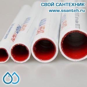 06120 Труба AQUAHEAT PP-R-/AL/-PP-R 110°C-1,0 МПа 32 х3 (100) хлыст 4м