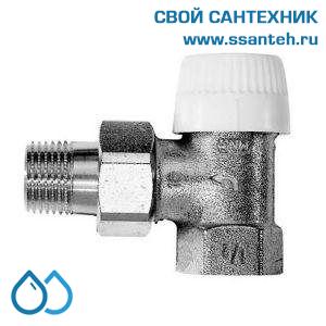 08206 Honeywell V2000EUB20 Клапан термостатический радиаторный угловой, 3/4", Kvs 2.0, Ру 10, 130 С, dPmax=1бар, высокий расход
