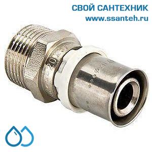 00979 Соединитель пресс с переходом на вн.р. 26 х 3/4"